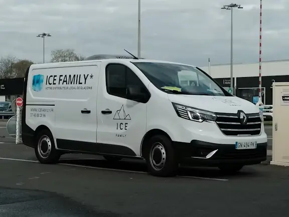 Trades van on the job